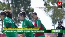 Selección Femenil busca su primer triunfo en la Copa Oro W frente a República Dominicana