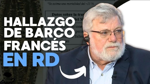 Presentan barco francés que transportaba esclavos y se hundió en Río San Juan en 1770