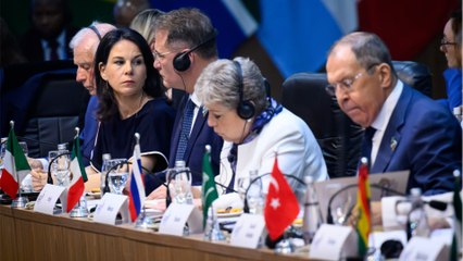 G20-Treffen: Baerbock appelliert an Lawrows Gewissen und fordert Kriegsende