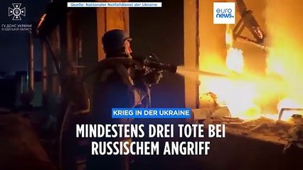 Russischer Drohnenangriff tötet drei Personen in Odessa