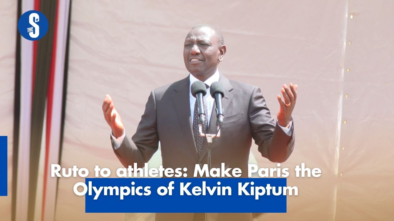 Ruto to athletes: Make Paris the Olympics of Kelvin Kiptum