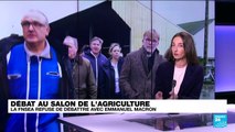 Débat au Salon de l'agriculture : la FNSEA refuse de débattre avec Emmanuel Macron