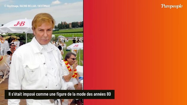 Mort de Claude Montana à 76 ans : la vie du styliste ponctuée de succès et de grands malheurs