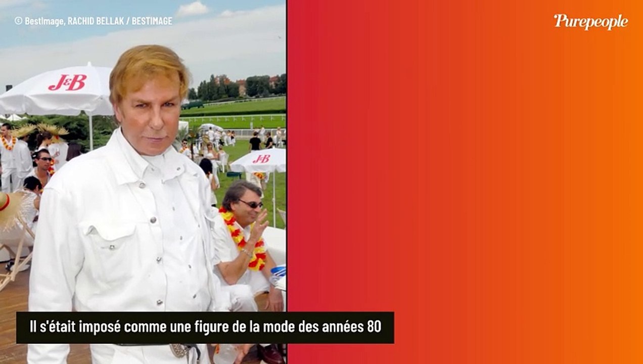 Mort de Claude Montana à 76 ans : la vie du styliste ponctuée de succès et de grands malheurs