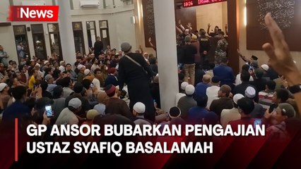 Kronologi GP Ansor Bubarkan Pengajian Ustaz Syafiq Basalamah, Pengelola Masjid Beri Penjelasan