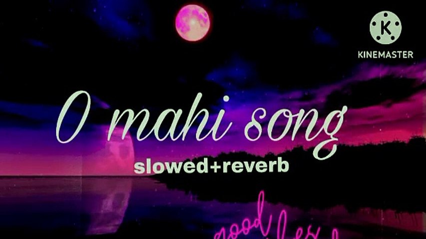 O mahi song slowed +reverb #dailymotion