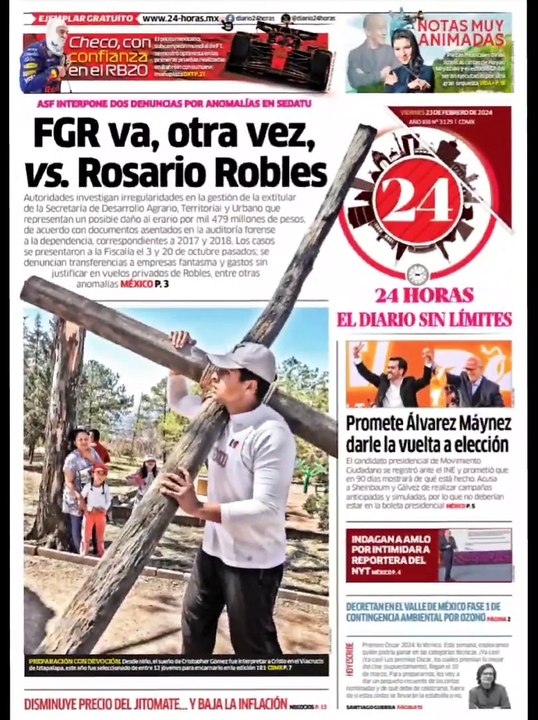 ASF interpone dos denuncias vs. gestión de Robles en Sedatu