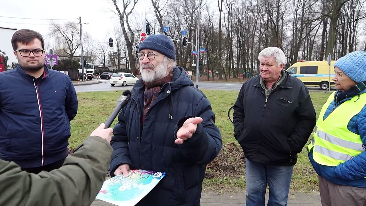 Protest mieszkańców Wiskitna