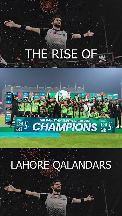 The Rise Of Lahore Qalandars #shorts