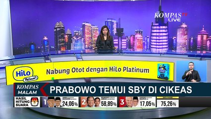 Prabowo Temui SBY di Cikeas, Pertemuan Berlangsung Tertutup