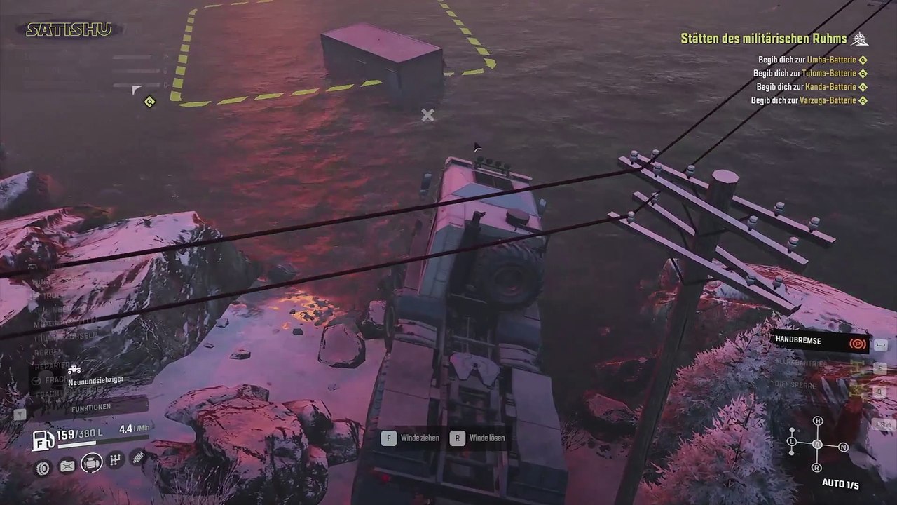 Bergung aus dem eisigen Fluß. SnowRunner #278