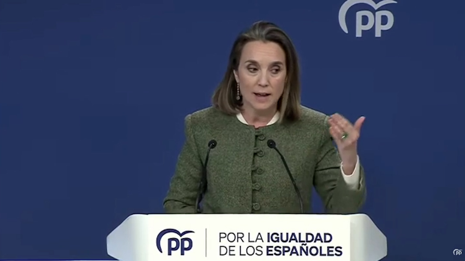 Gamarra apunta directamente a Sánchez en la trama que el PP ha bautizado como "caso Ábalos"