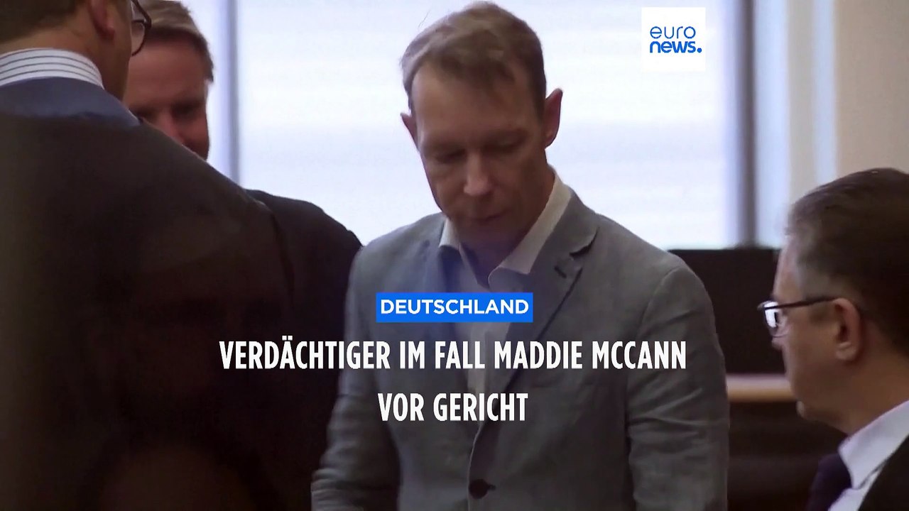 Prozess in Braunschweig: Christian B. (47) soll Maddie McCann ermordet haben