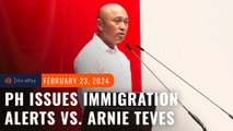 PH authorities issue immigration alerts vs fugitive Arnie Teves