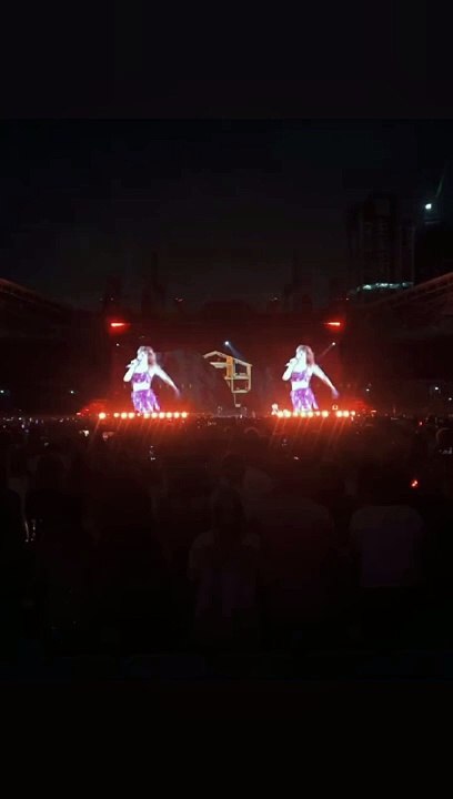 "Katy Perry Dances to Taylor Swift's 'Bad Blood' in Sydney"