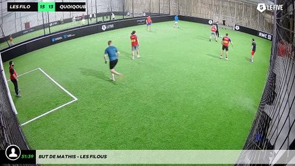 But de mathis - LES FILOUS