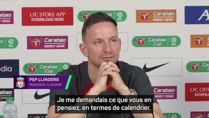 Liverpool - Lijnders : “Personne ne peut remplacer Jürgen Klopp”