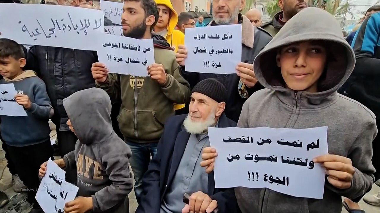 سكان شمال قطاع غزة ومنع دخول المساعدات إليهم
