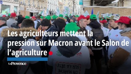 À Paris, les agriculteurs mettent la pression sur Emmanuel Macron avant le Salon de l’agriculture