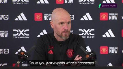 Ten Hag confirms Hojlund injury blow