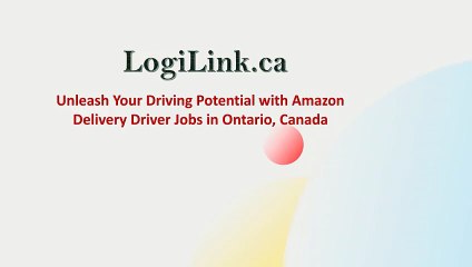 Unleash Your Driving Potential with Amazon Delivery Driver Jobs in Ontario, Canada