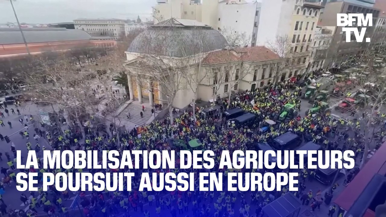Espagne, Italie, Grèce, Pologne: la mobilisation des agriculteurs se poursuit en Europe