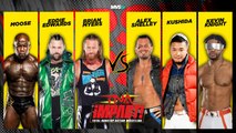 Impact Wrestling: Moose, Eddie Edwards, Brian Myers vs. Alex Shelley, Kushida, Kevin Knight