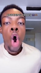 Unbox crocs