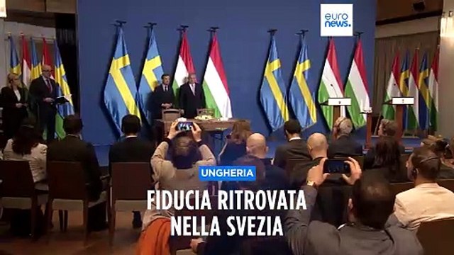 Ungheria, fiducia ritrovata nella Svezia: incontro a Budapest tra Orbán e Kristersson