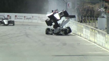 Formula Regional Oceania Championship 2024 Highlands Race 3 Last Lap Bilinski Aron Big Crash