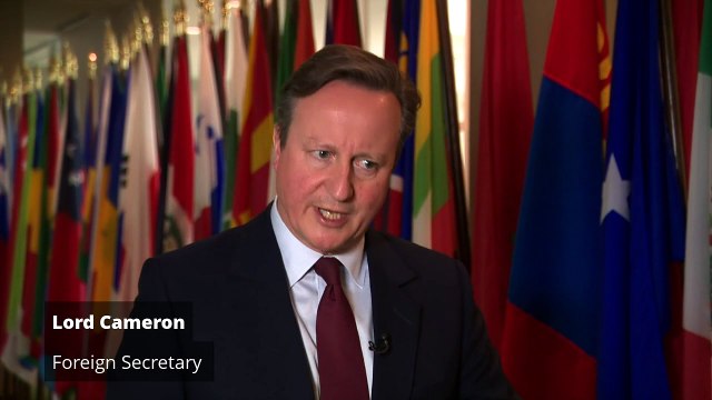 Foreign Secretary says Russia sanctions 'have had an effect'