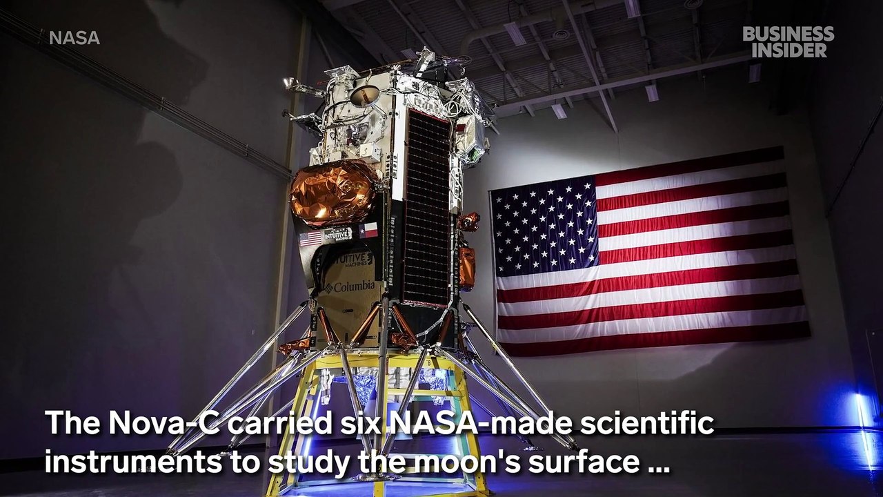 The first private company just landed on the moon. Here's how they did it.