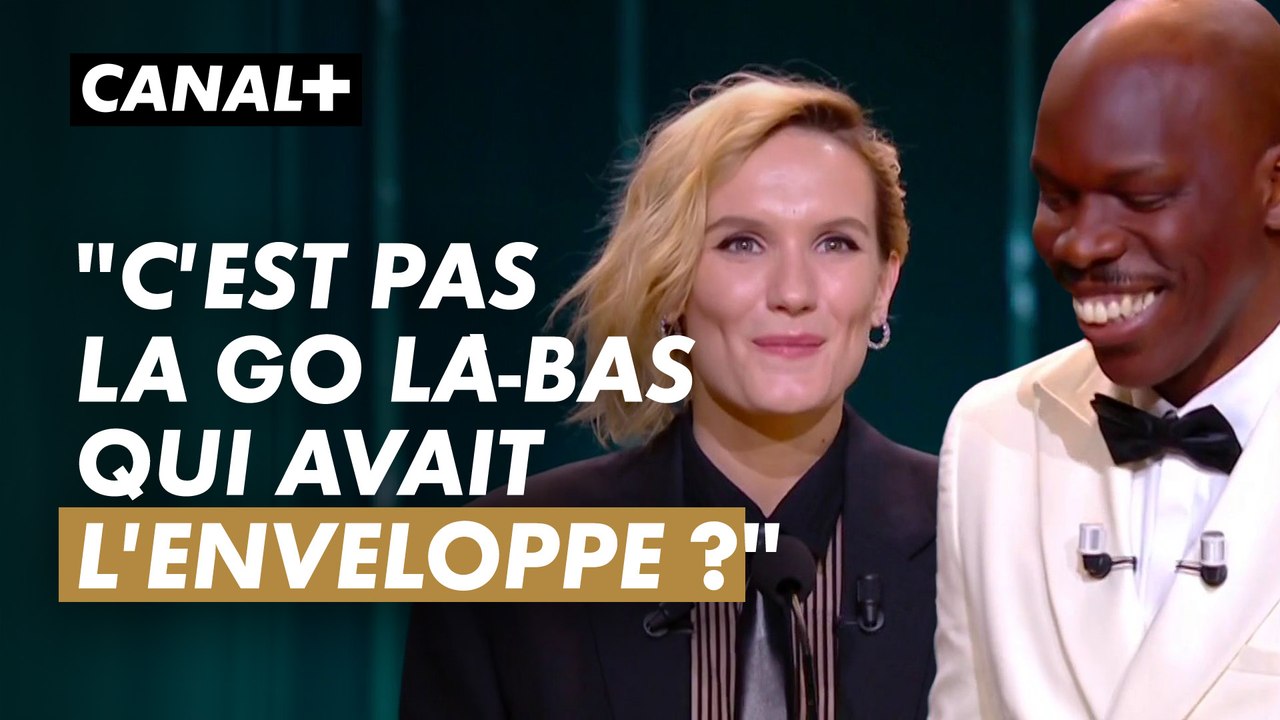 J-P. Zadi et Ana Girardot perdent l'enveloppe ! - César 2024 - CANAL+