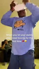 Dad Tries VR Boxing