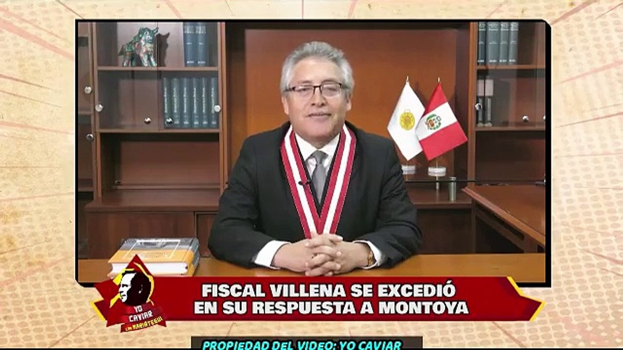 FISCAL VILLENA HIZO EL RIDÍCULO ANTE TODA LA CIUDADANÍA