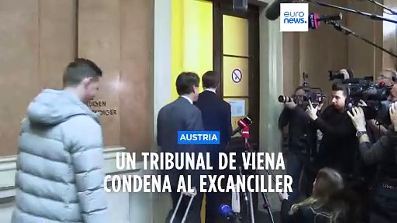 Declaran culpable de hacer declaraciones falsas al excanciller austríaco Sebastian Kurz