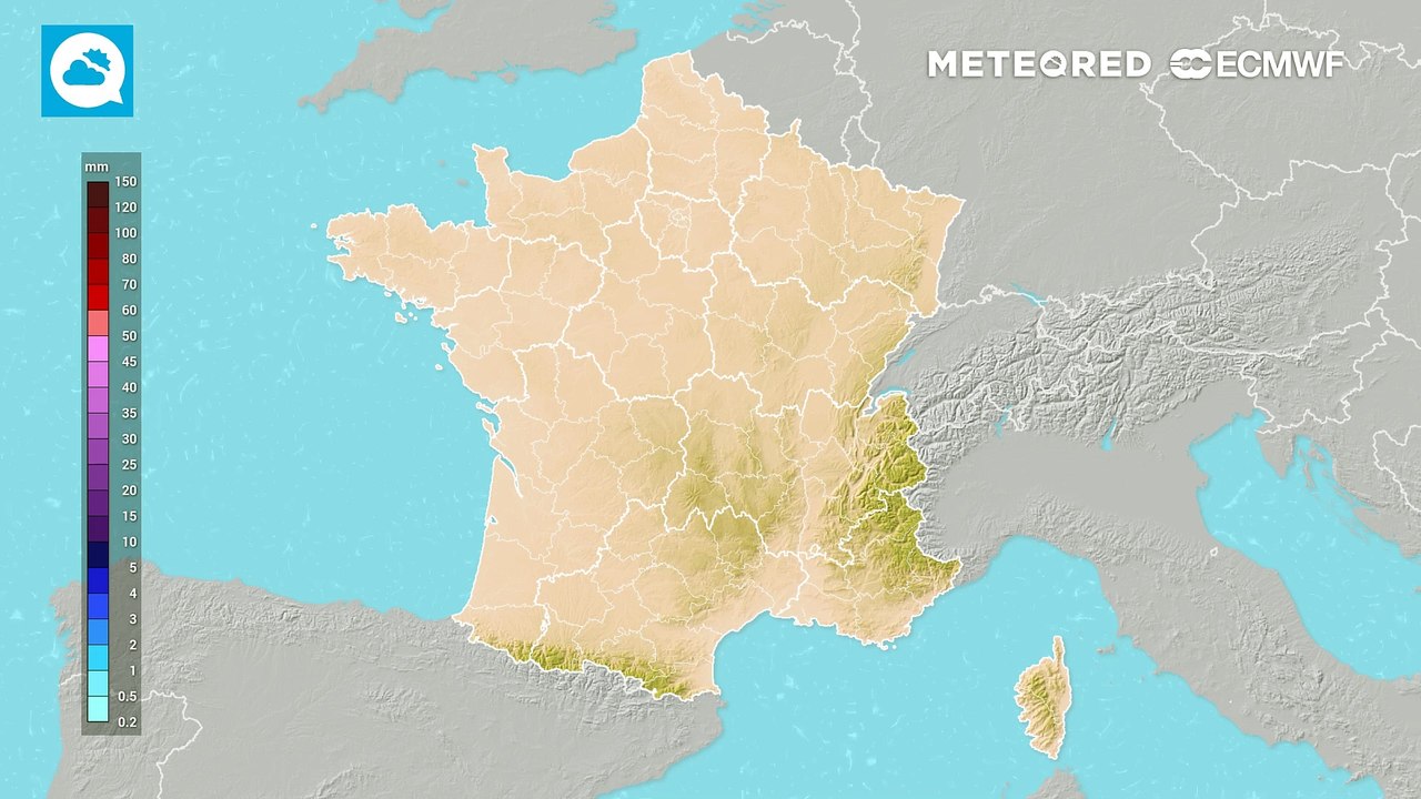 Fin de week-end et début de semaine très humides