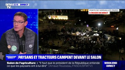 Cyrille Milard (président de la FDSEA de Seine-et-Marne): "Le temps des débats est fini, on n'a plus le temps d'attendre"