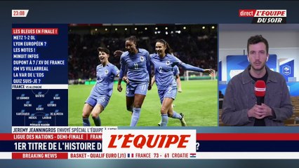 Descargar video: Les Bleues dominent l'Allemagne et retrouveront l'Espagne en finale - Foot - L. nations (F)