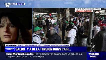 Salon de l'agriculture: Emmanuel Macron doit "s'attendre à avoir quelques difficultés dans l'accès au salon", pour Karine Duc (coprésidente de la Coordination rurale du Lot-et-Garonne)