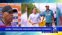 Roberto Mosquera sobre la llegada de Paolo Guerrero a la UCV: “Esta ilusionado por jugar por primera vez en Perú”