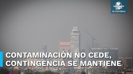 Contingencia ambiental se mantiene, podría extenderse al sábado