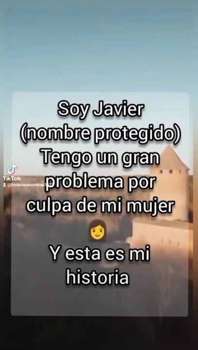 Javier-historias de personas contandonos sus experiencias de forma anónimas conocelas ya!!