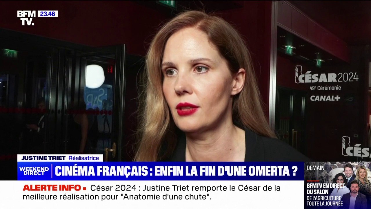 "On est en train de vivre le #Metoo français": Les réactions de Léa Drucker, Pio Marmaï et Justine Triet au discours de Judith Godrèche sur les violences sexuelles dans le cinéma