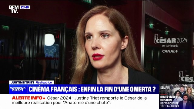 On est en train de vivre le #Metoo français : Les réactions de Léa Drucker, Pio Marmaï et Justine Triet au discours de Judith Godrèche sur les violences sexuelles dans le cinéma