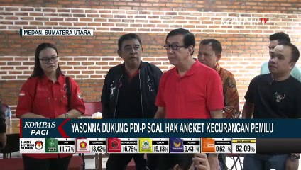 Kata Yasonna soal Hak Angket: Saya Dukung Usut Kecurangan Pemilu 2024!