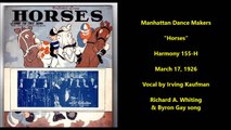 Manhattan Dance Makers - Horses (1926)