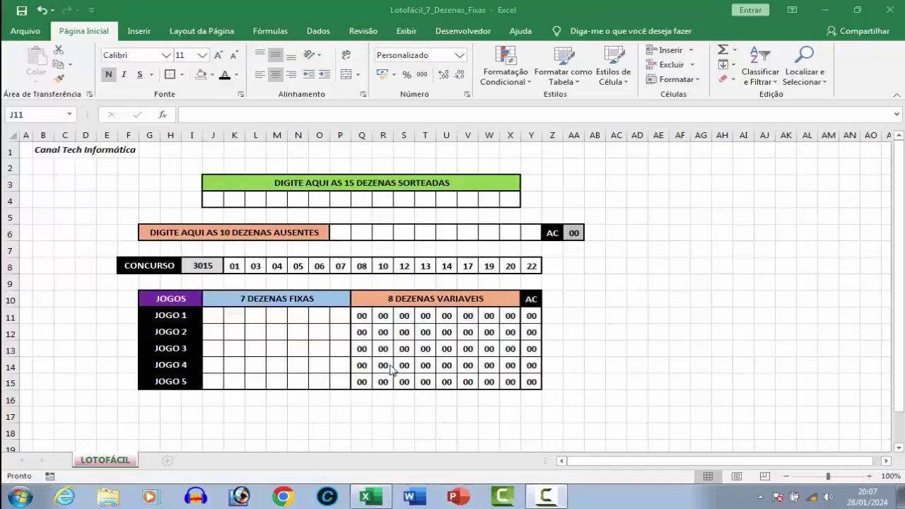 Como Jogar Na Lotofácil Com 7 Dezenas Fixas Em 5 Jogos Confira a Dica