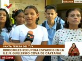 Miranda I Bricomiles recupera espacios de la institución U.E.N. Guillermo Cova en la pqa. Cartanal