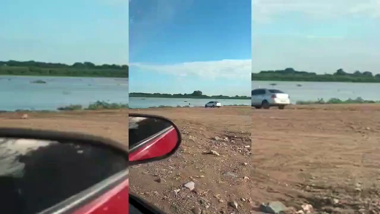 Vídeo registra casal em ato íntimo em prainha; cenas remetem à novela "Pantanal"
